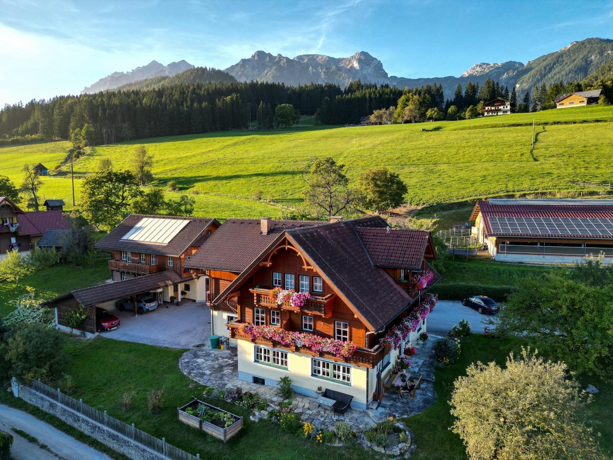 Linarhof Apartment Urlaub Am Bio Bauernhof Хаус-им-Энншталь Экстерьер фото